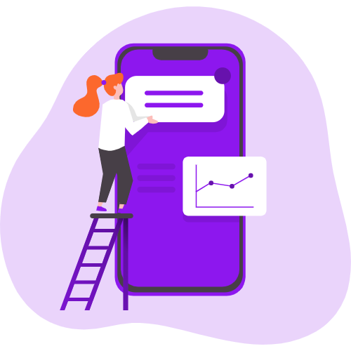 Custom web app illustration